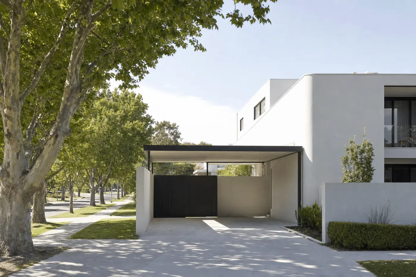 Carport built in South Perth, WA, Colorbond steel structure