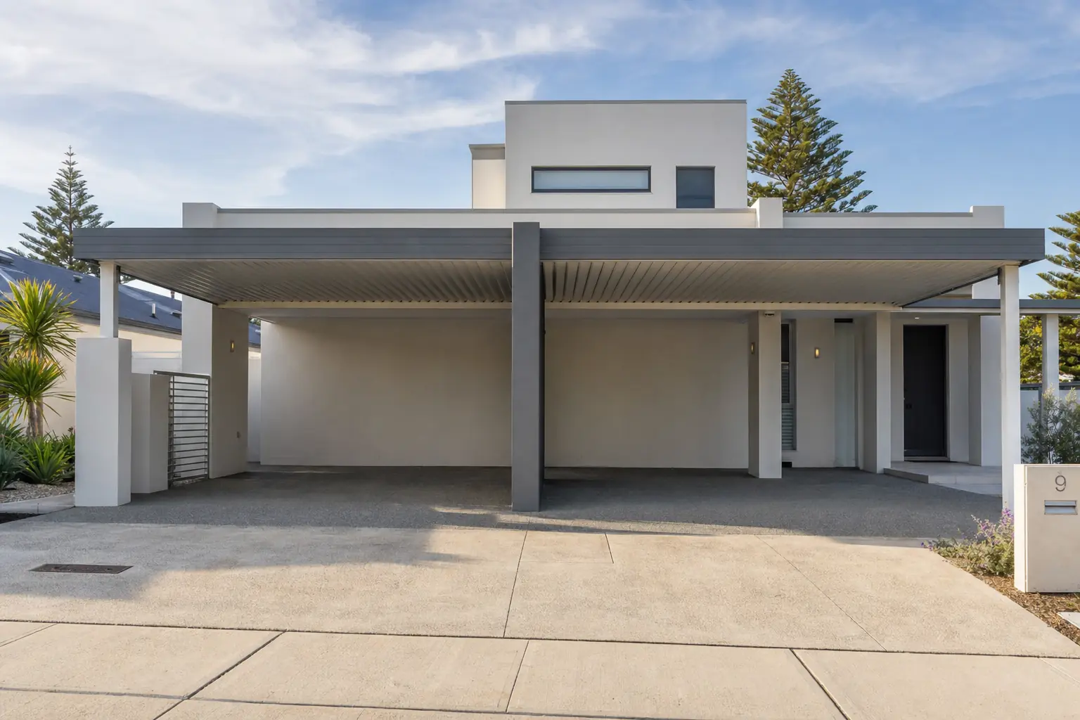 Carport built in Rockingham, WA, Colorbond steel structure